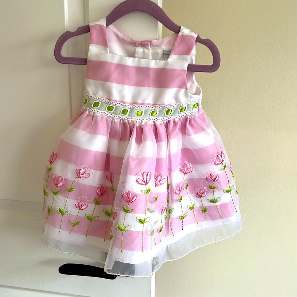 18M Pink Floral Dress